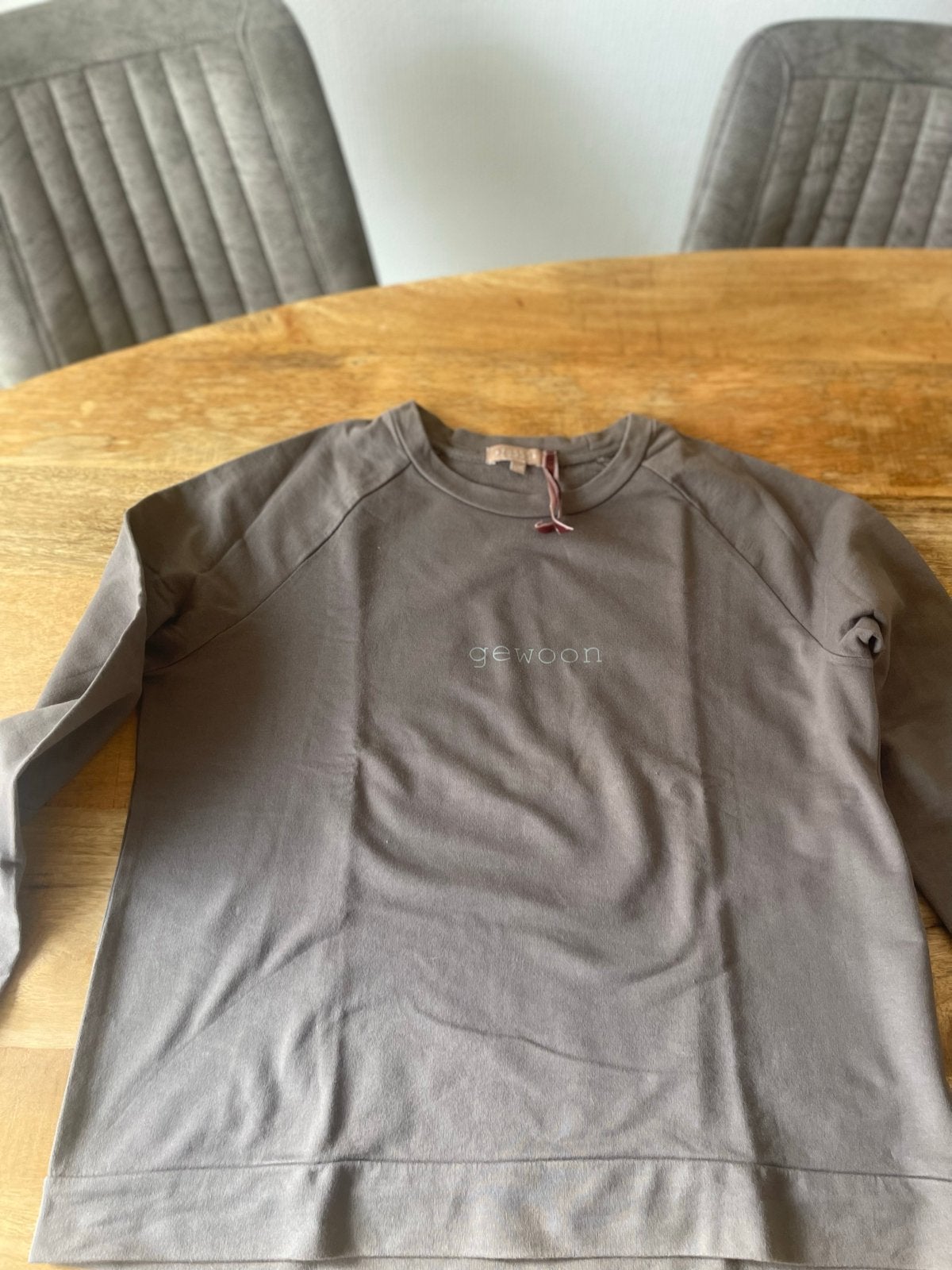 ZussS sweater 'gewoon' - Maat L/XL, Ophalen of Verzenden, Zo goed als nieuw, Maat 42/44 (L), Grijs