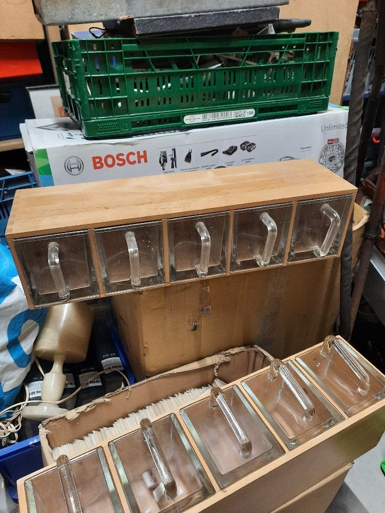 Ikea Forhoja grutterbak met 5 lades, Ophalen, Gebruikt, Hout, IKEA