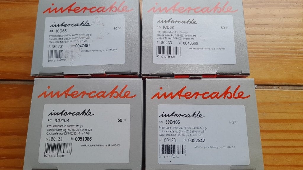 Intercable kabelschoen ICD65, ICD108, ICD68,  (ICD105?), Ophalen of Verzenden, Nieuw