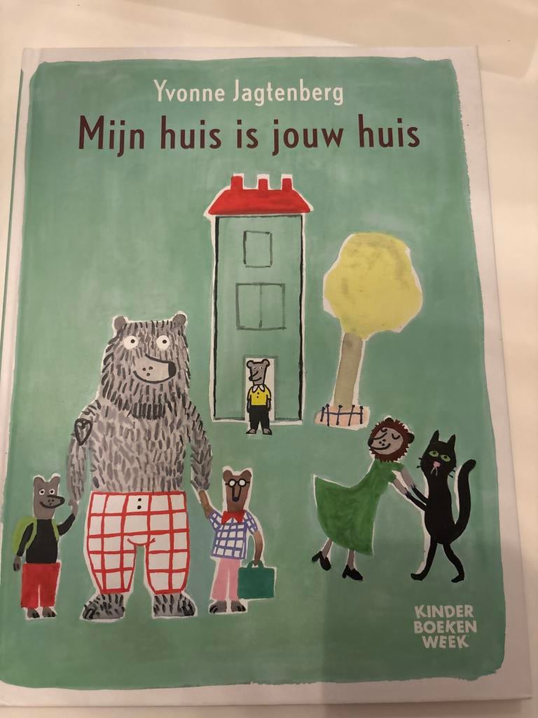 Mijn huis is jouw huis - Yvonne Jagtenberg (Kinderboekenweek, Ophalen of Verzenden, Zo goed als nieuw, Fictie algemeen