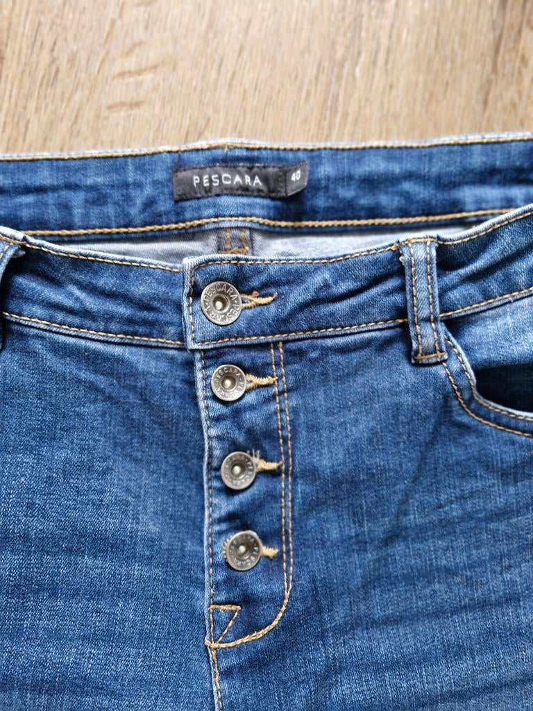Pescara Jeans Maat 40 -, Kleding | Dames, Spijkerbroeken en Jeans, Blauw, Pescara, Ophalen of Verzenden, Zo goed als nieuw