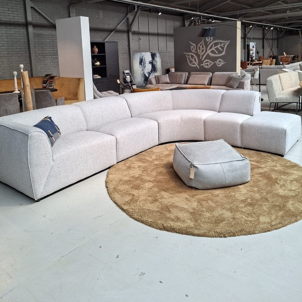 Picasso hoekbank in Oasis 196 nu eenmalig €999,-, Ophalen, Nieuw, Stof
