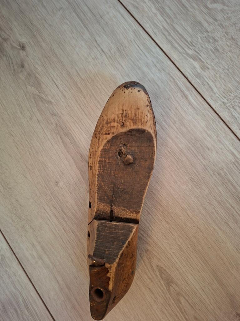 Antieke schoenmal., Antiek en Kunst, Ophalen of Verzenden