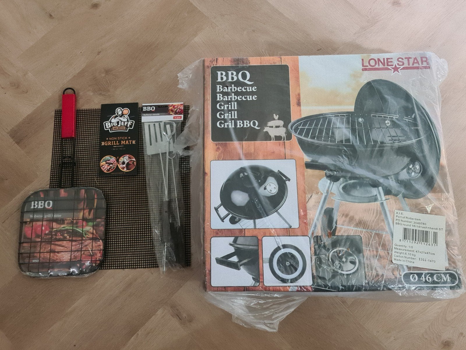 Complete nieuwe bbq set, Ophalen of Verzenden, Nieuw
