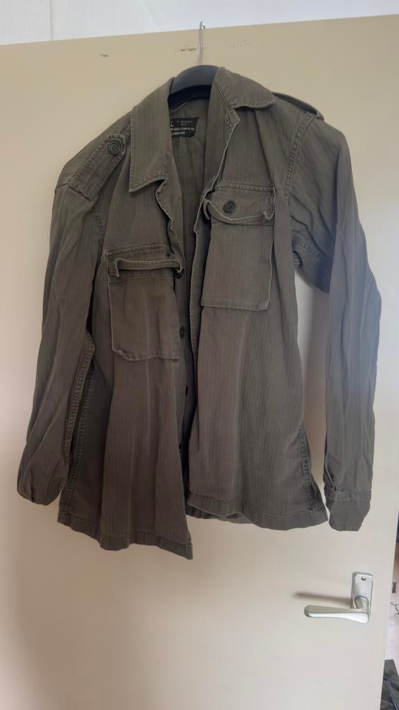 Koninklijke Landmacht Visgraat jas 1972, Ophalen of Verzenden, Landmacht, Nederland, Kleding of Schoenen