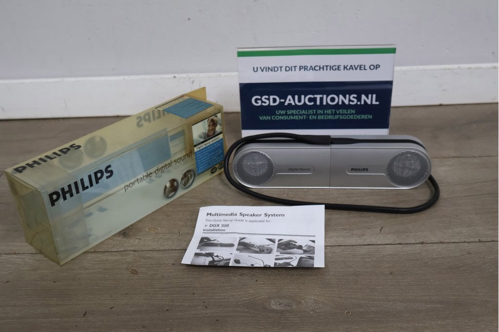 Vintage Draagbare Philips Luidspreker