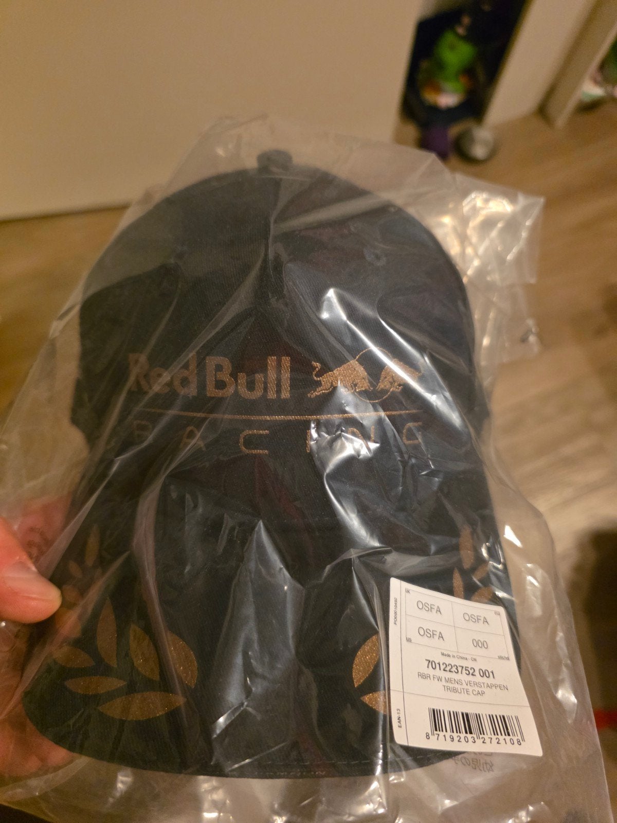 Max Verstappen 2021 World Champion Red Bull Racing cap/ Pet, Ophalen of Verzenden, Nieuw