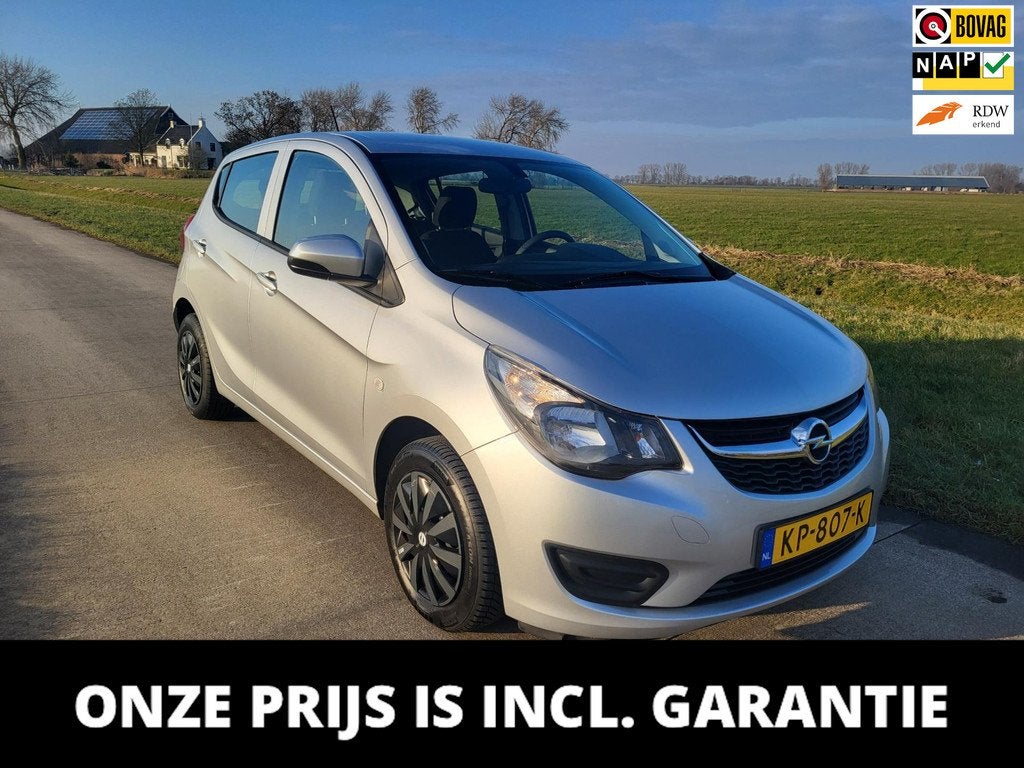 Opel KARL 1.0 ecoFLEX Edition 5drs 67.591km NAP, Auto's, Voorwielaandrijving, 839 kg, Stof, Gebruikt