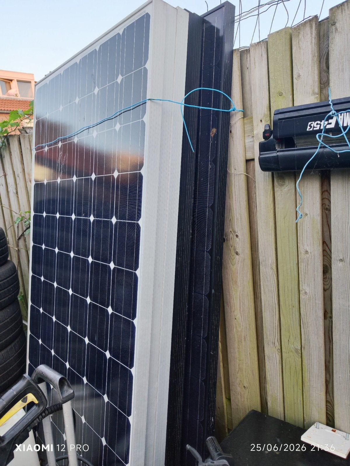 6 zonnepanelen., Ophalen, Gebruikt