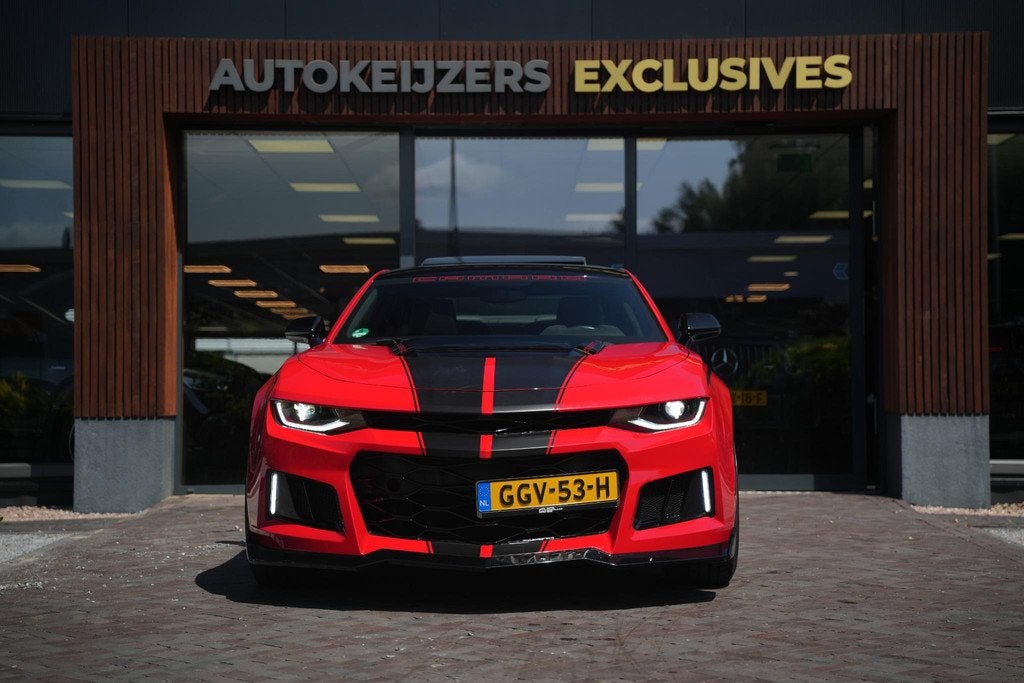 Chevrolet USA Camaro 6.2 V8 Schuifdak Cruise Clima, Auto's, Chevrolet, Automaat, Achterwielaandrijving, Gebruikt, 453 pk