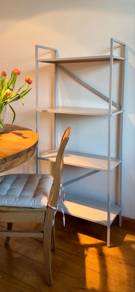 Ikea Jonaxel wandrek / stellingkast(en) grijs, 60x30x140cm, Ophalen, Gebruikt