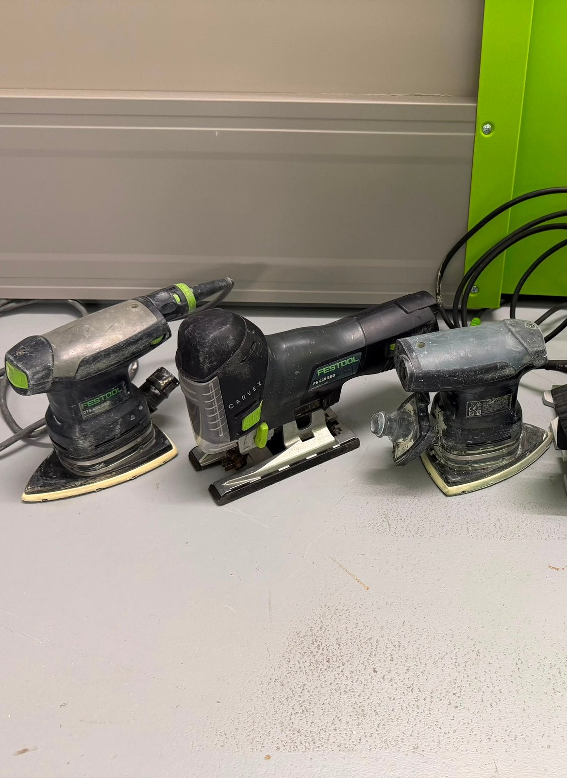 DTS-400, Festool PS 420 EB CARVEX, Ophalen, Zo goed als nieuw, Minder dan 600 watt