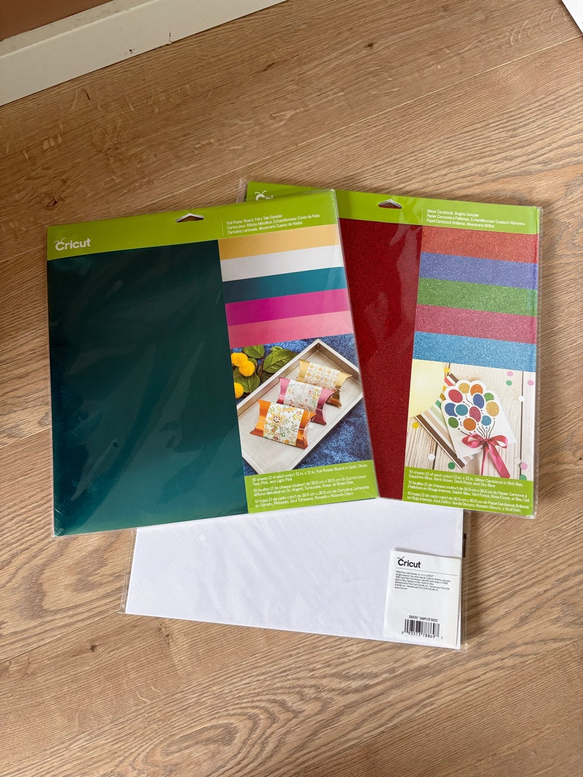 Cricut Folie Poster Board & Glitter Cardstock Pakket, Overige thema's, Nieuw, Meerkleurig, Papier of Karton