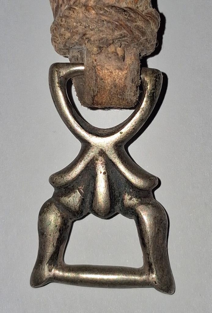Sabel-drager Koppelstuk 1800-1850 fallus symbool, Verzamelen, Ophalen of Verzenden, Landmacht, Overige gebieden, Overige typen