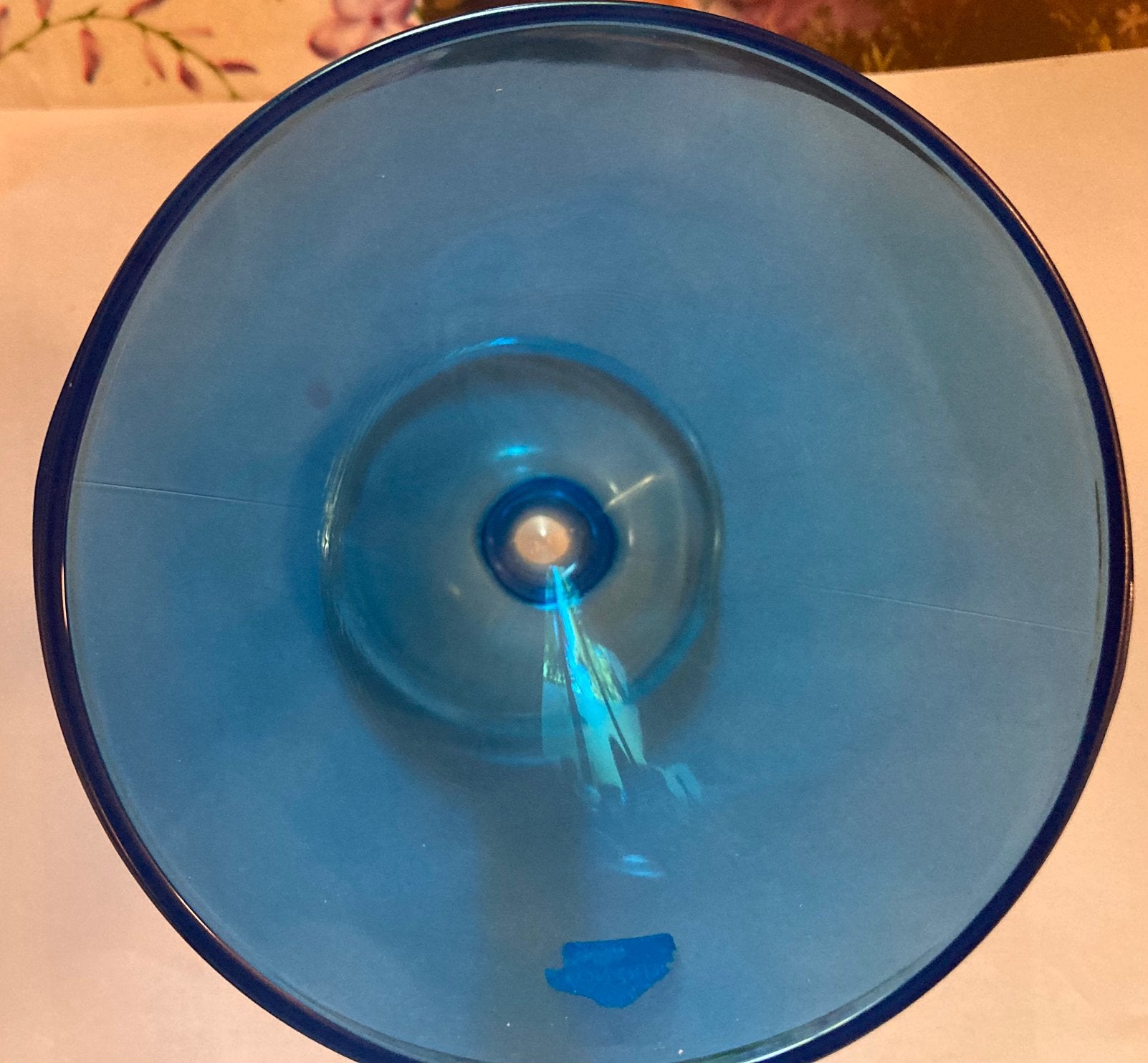 Leonardo ijscoupe blauw, Glas of Glazen, Ophalen of Verzenden, Overige stijlen, Glas