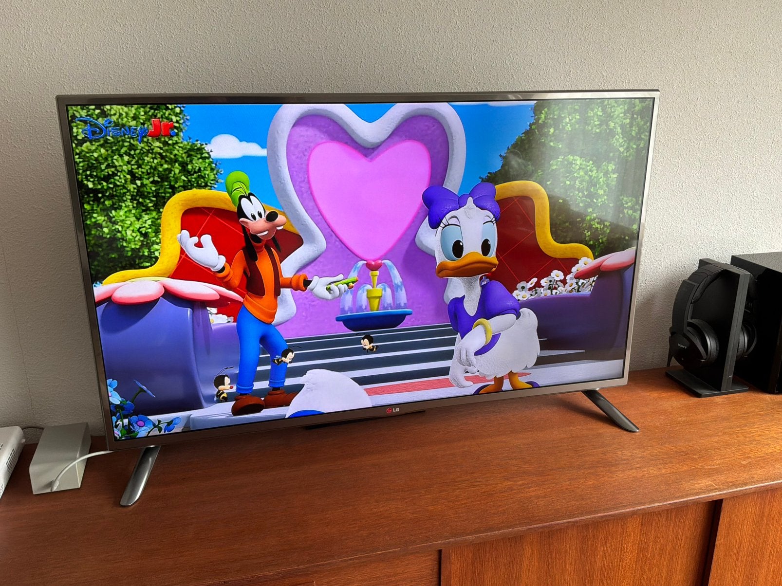 lg led lcd smart tv 42 inch LG full hd , energiezuinige tv., Ophalen, LED, Zo goed als nieuw, 100 Hz