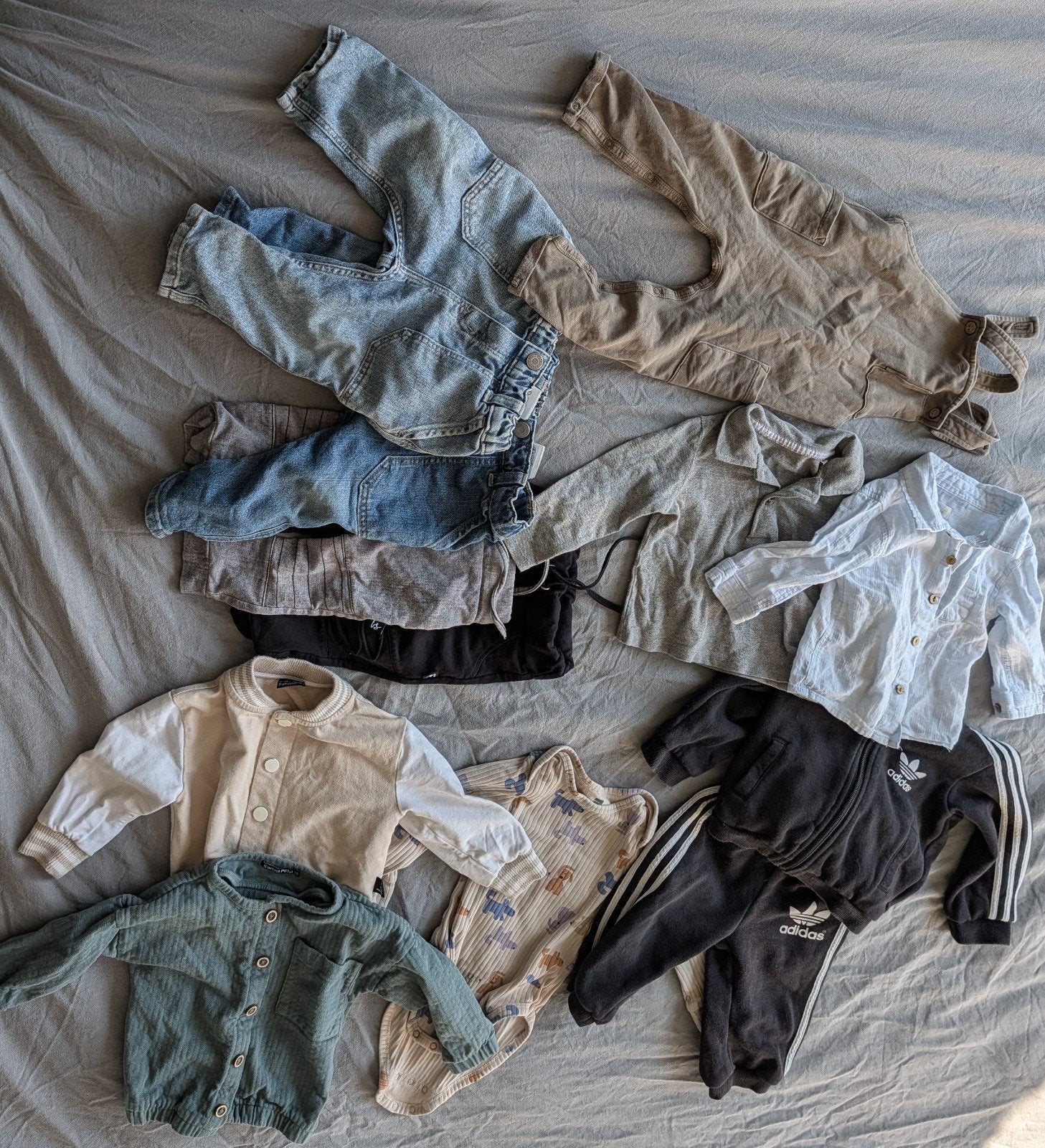 Jongens kledingpakket maat 74 najaar/winter, Verzenden, Gebruikt, Overige maten