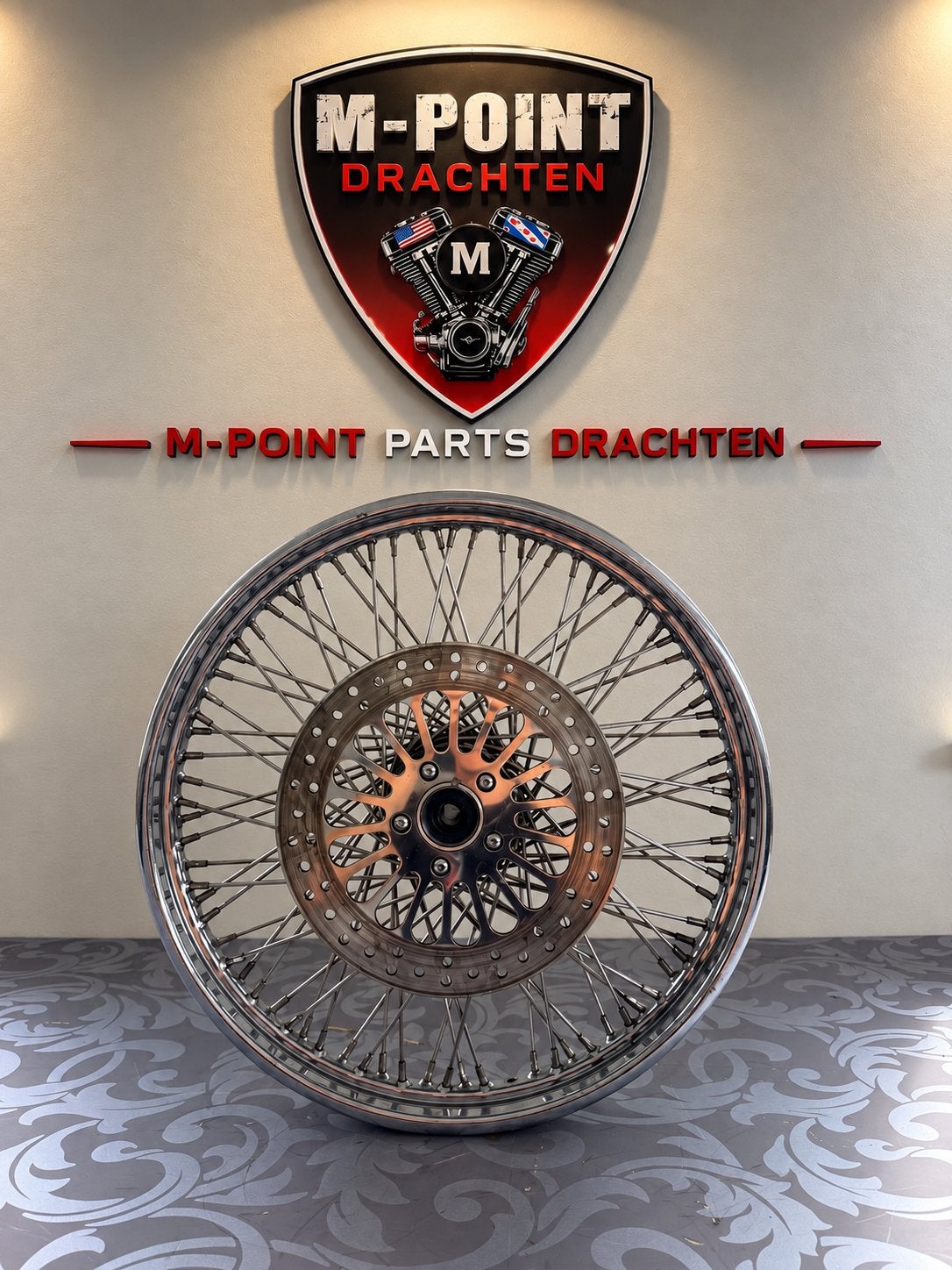 Harley-Davidson 21 inch voorwiel., Ophalen of Verzenden, Gebruikt