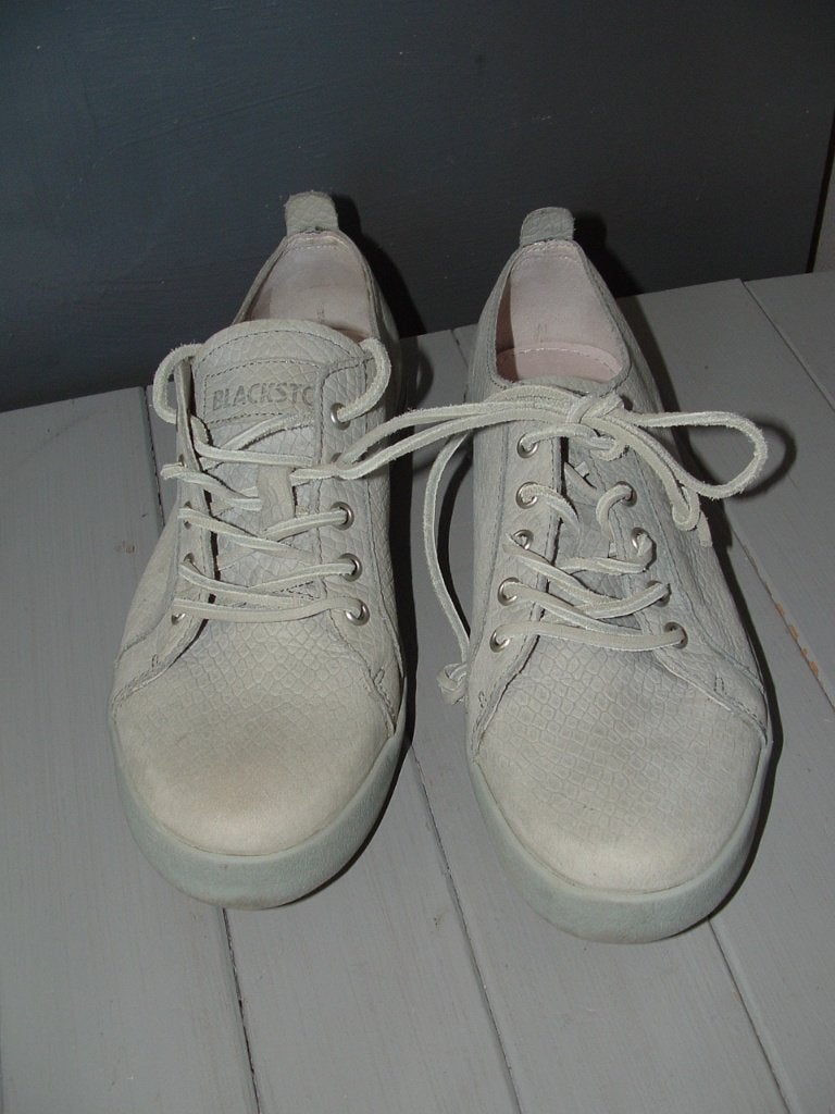 Blackstone JL25 Pytonprint sneakers gympen maat 37, Blauw, Ophalen of Verzenden, Blackstone, Sneakers of Gympen