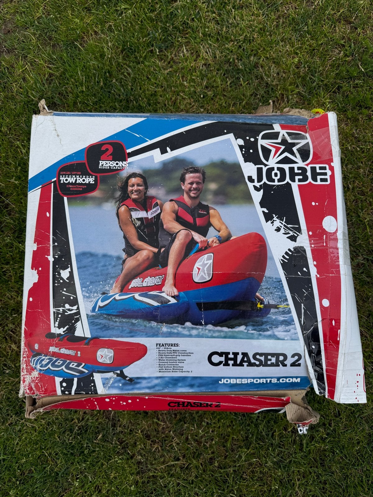 Jobe Chaser 2 persoons funtube/band, Watersport en Boten, Ophalen, Nieuw, Funband of Funtube
