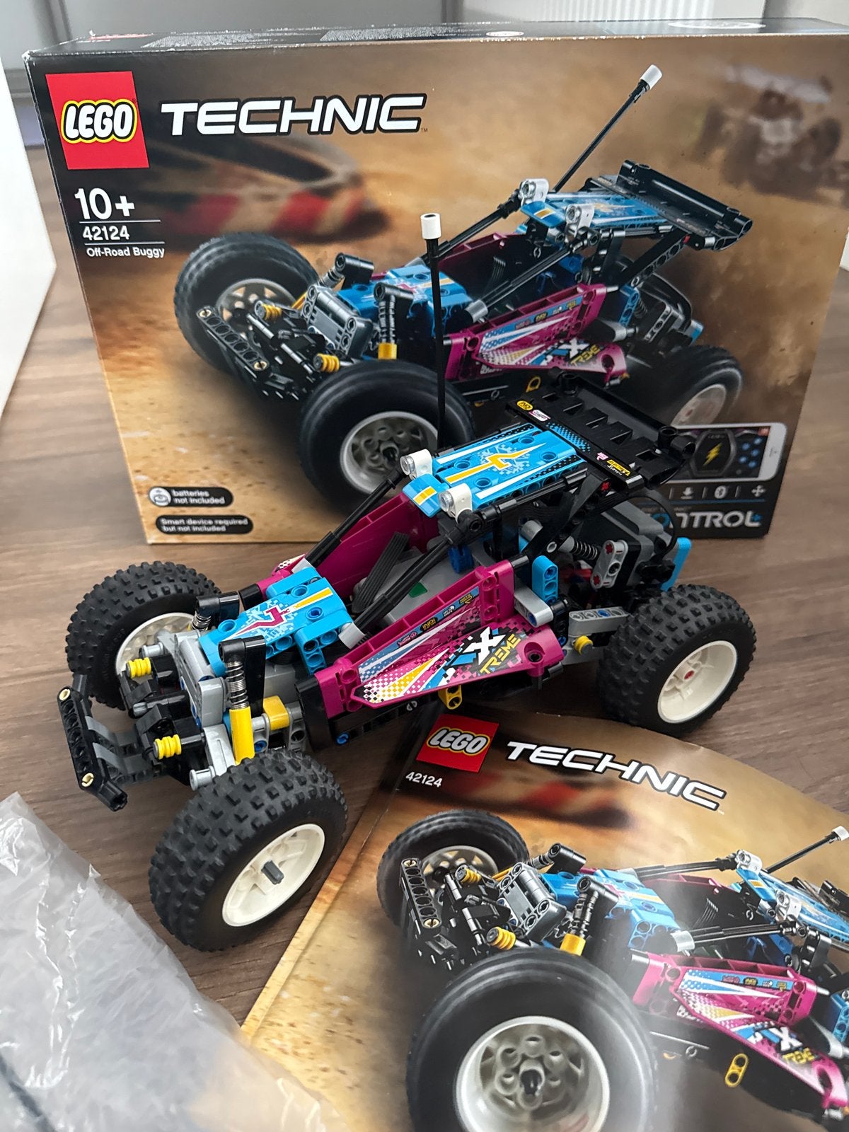 LEGO Technic 42124 Off-Road Buggy - Zo goed als nieuw, Lego, Ophalen of Verzenden, Zo goed als nieuw, Technic