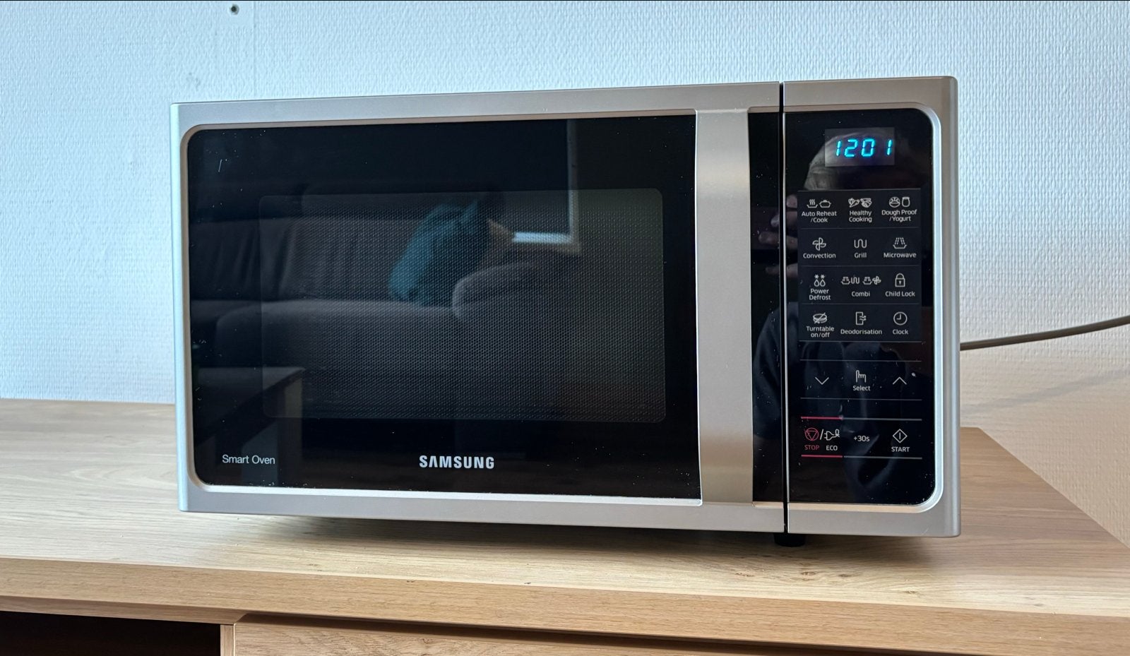 Samsung Smart Oven Combimagnetron - Zo goed als nieuw, Combimagnetron, Grill, Ophalen of Verzenden, Zo goed als nieuw