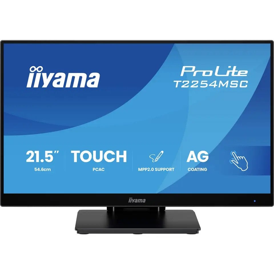 iiyama ProLite T2254MSC IPS Touchscreen Monitor | Retourdeal, HDMI, IPS, Touchscreen, Full HD