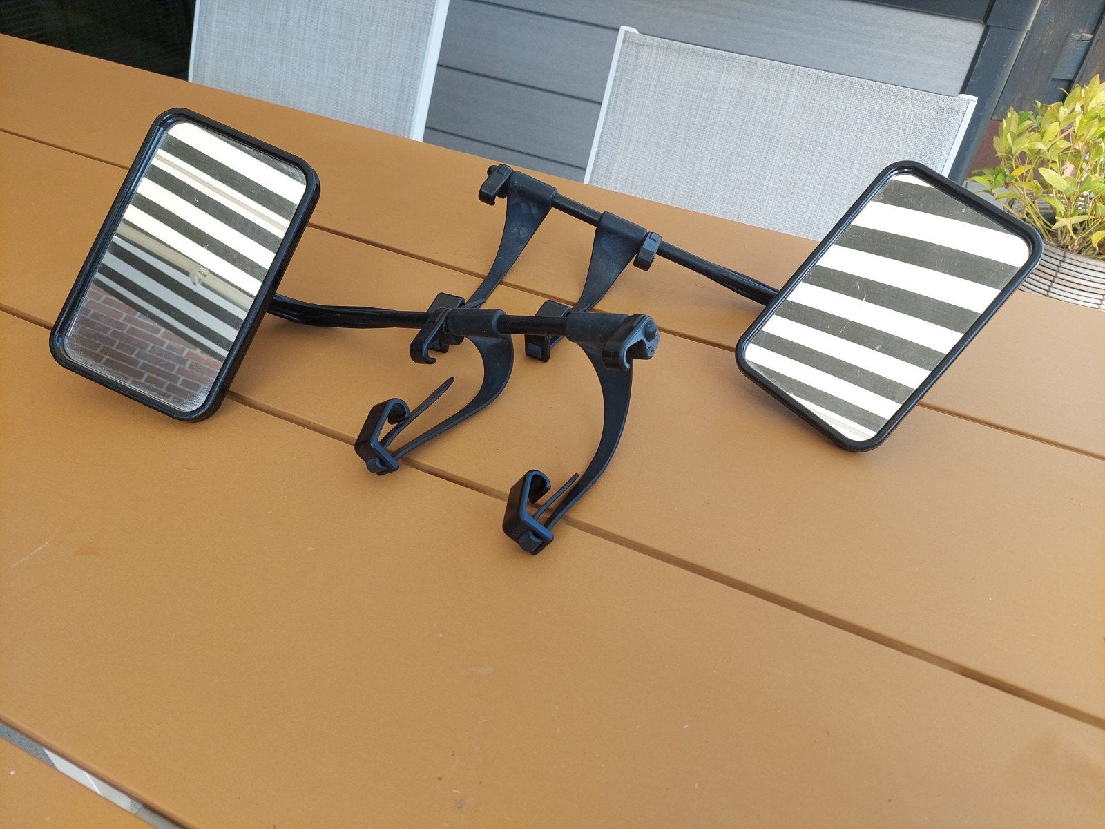 Universele caravan spiegels - set van 2, Caravans en Kamperen, Ophalen, Gebruikt