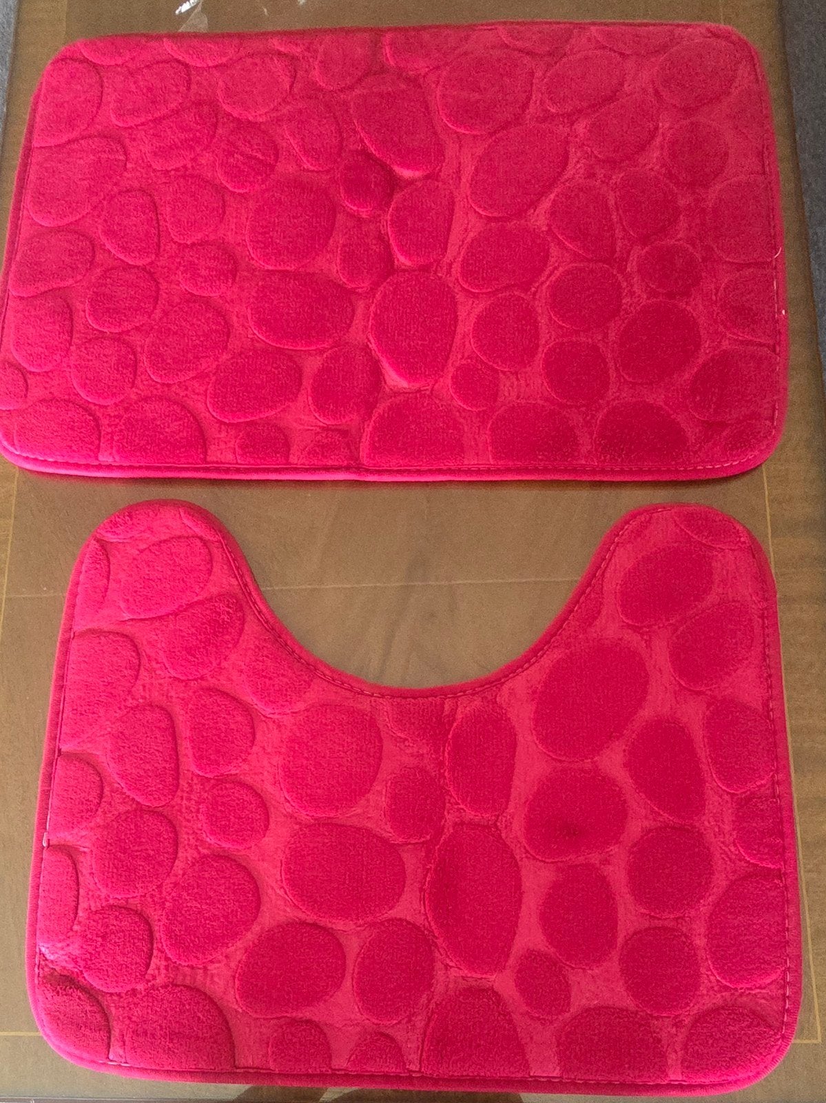Badkamer- en toiletmat, Ophalen of Verzenden, Nieuw, Rood, Badmat