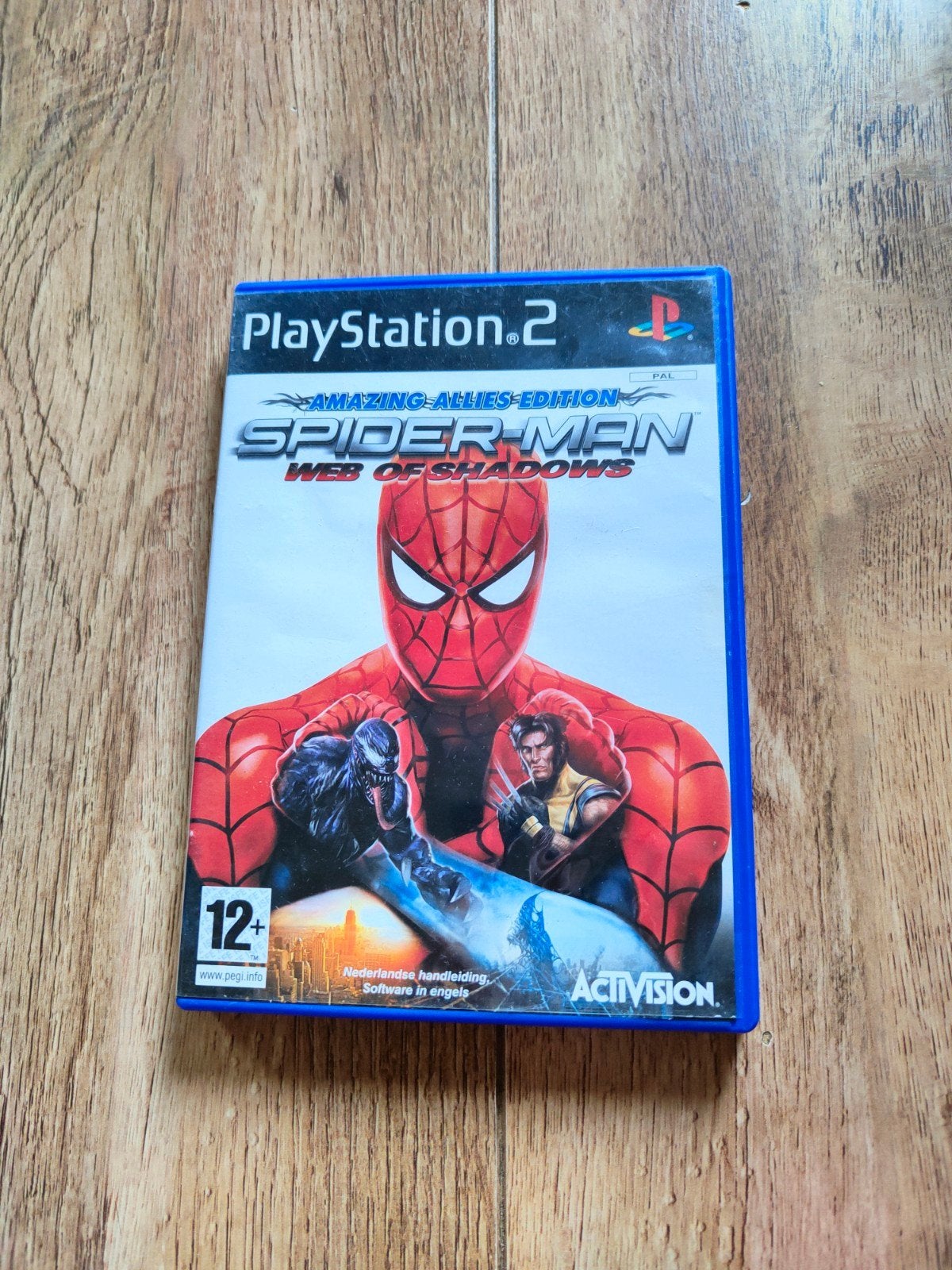 PS2 spel - Spider-Man Web of Shadows, Avontuur en Actie, 1 speler, Ophalen of Verzenden, Zo goed als nieuw