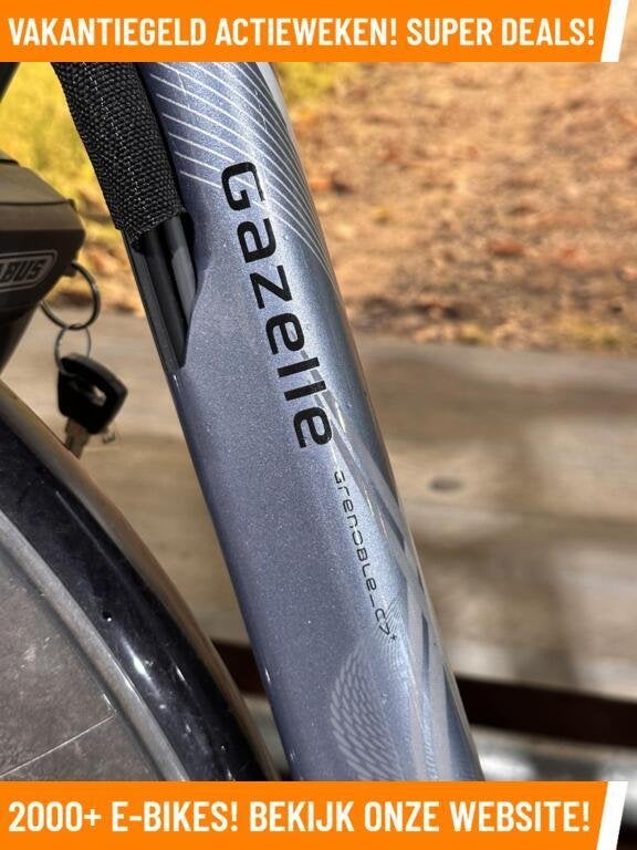 Gazelle Grenoble elektrische fiets met voorwiel motor!, Fietsen en Brommers, Elektrische fietsen, Gazelle, Ophalen of Verzenden