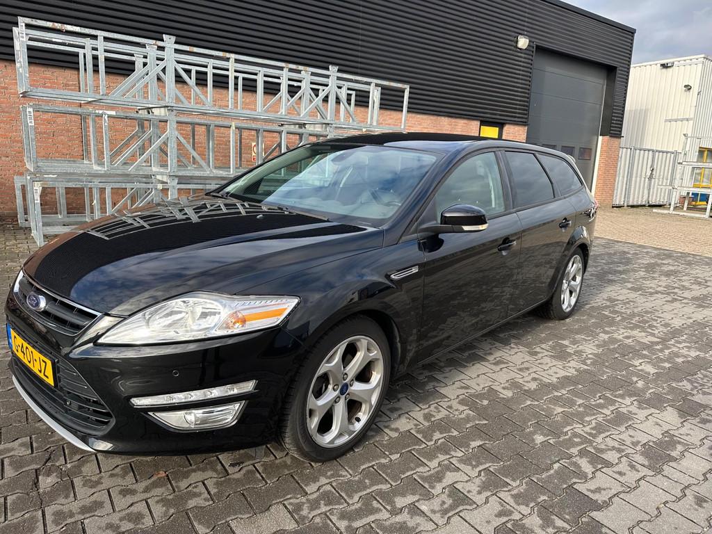 Ford Mondeo Wagon 1.6 EcoBoost Trend Business, Auto's, Voorwielaandrijving, Gebruikt, Zwart, 4 cilinders