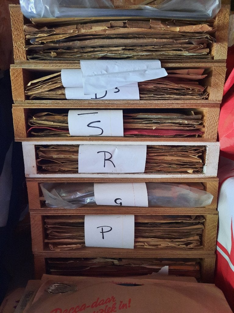 Grote, unieke partij van ca. 350 antieke 78-toeren platen, Ophalen, Gebruikt, 10 inch, Overige genres