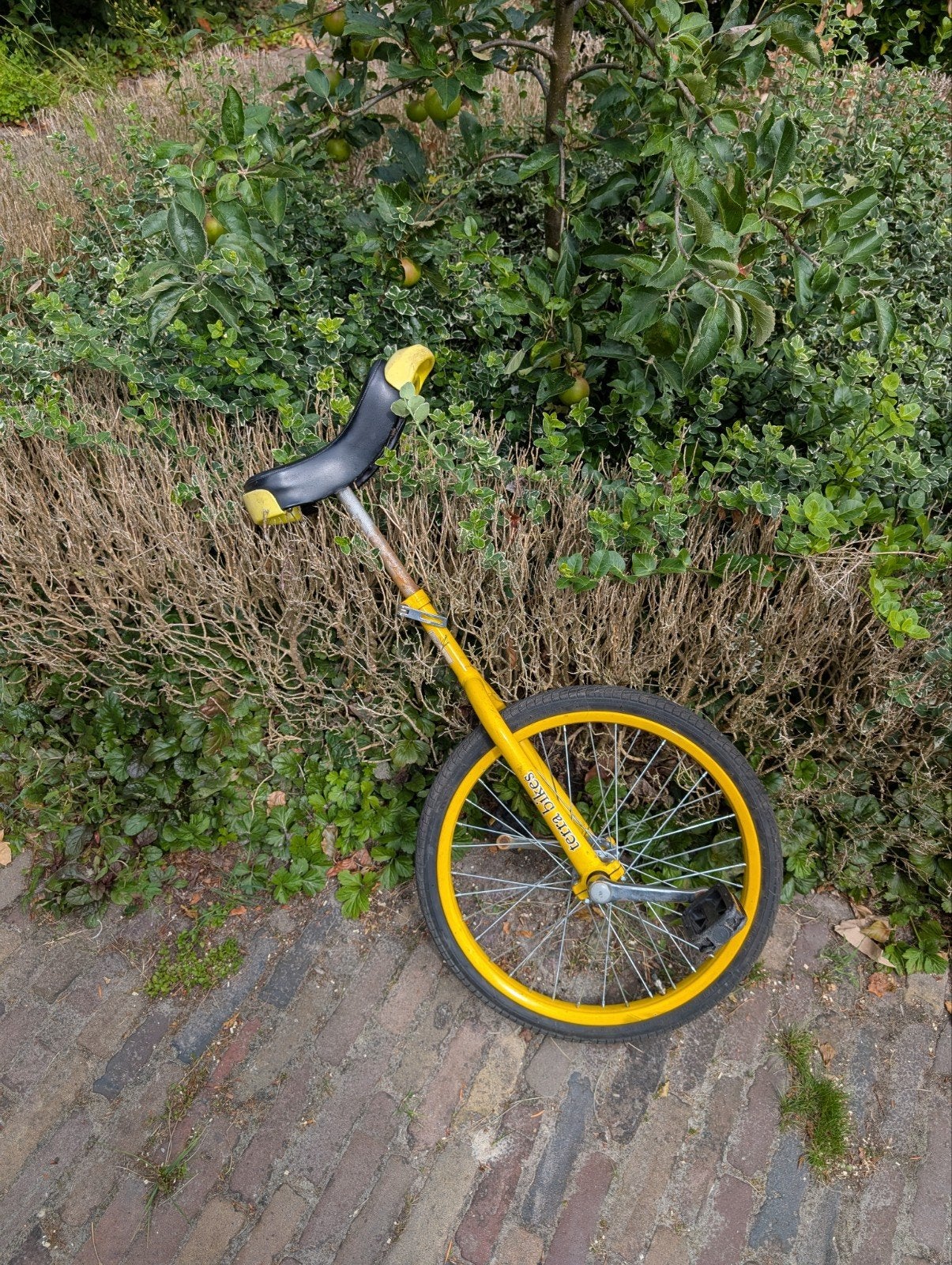 Gele eenwieler - Perfect voor beginners en gevorderden, Ophalen, Gebruikt