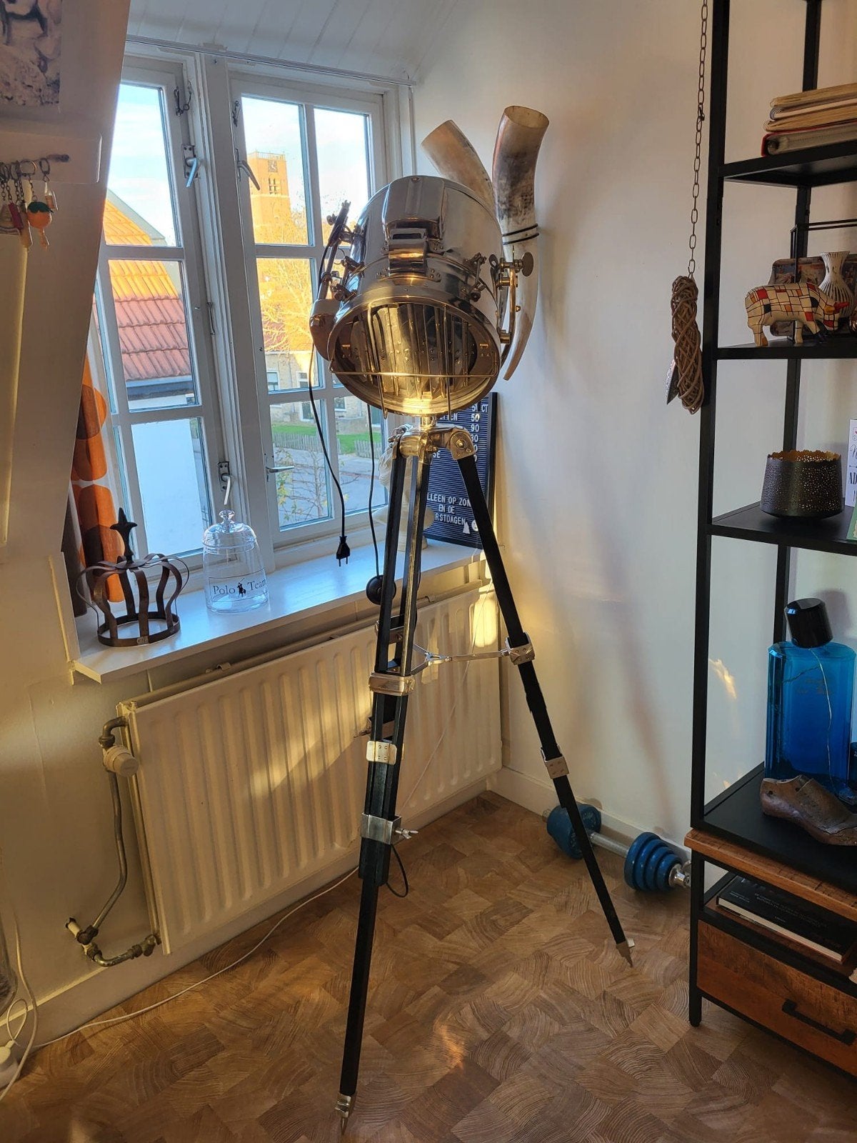 Regisseurs lamp, Ophalen, E27 (groot), Zo goed als nieuw, 150 tot 200 cm