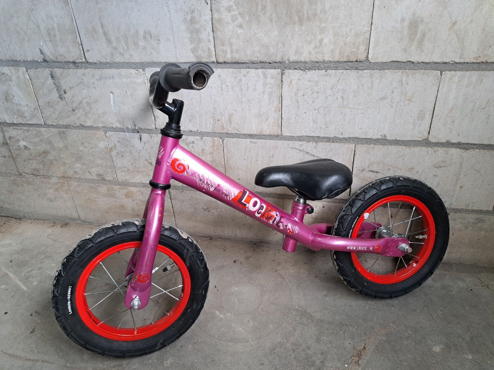 Loopfiets. Kinderfietsen, Ophalen, Gebruikt, 16 tot 20 inch