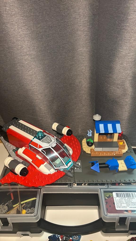 LEGO Crimson Firehawk 75384(mist minifiguren), Ophalen of Verzenden, Gebruikt