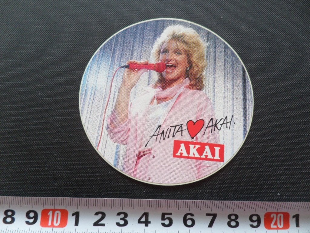 sticker POP anita meyer - anita loves AKAI *, Ophalen, Zo goed als nieuw