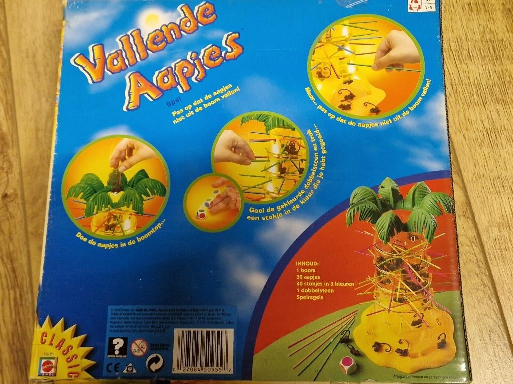 Spelletjes, Drie of vier spelers, Ophalen, Zo goed als nieuw, Mattel