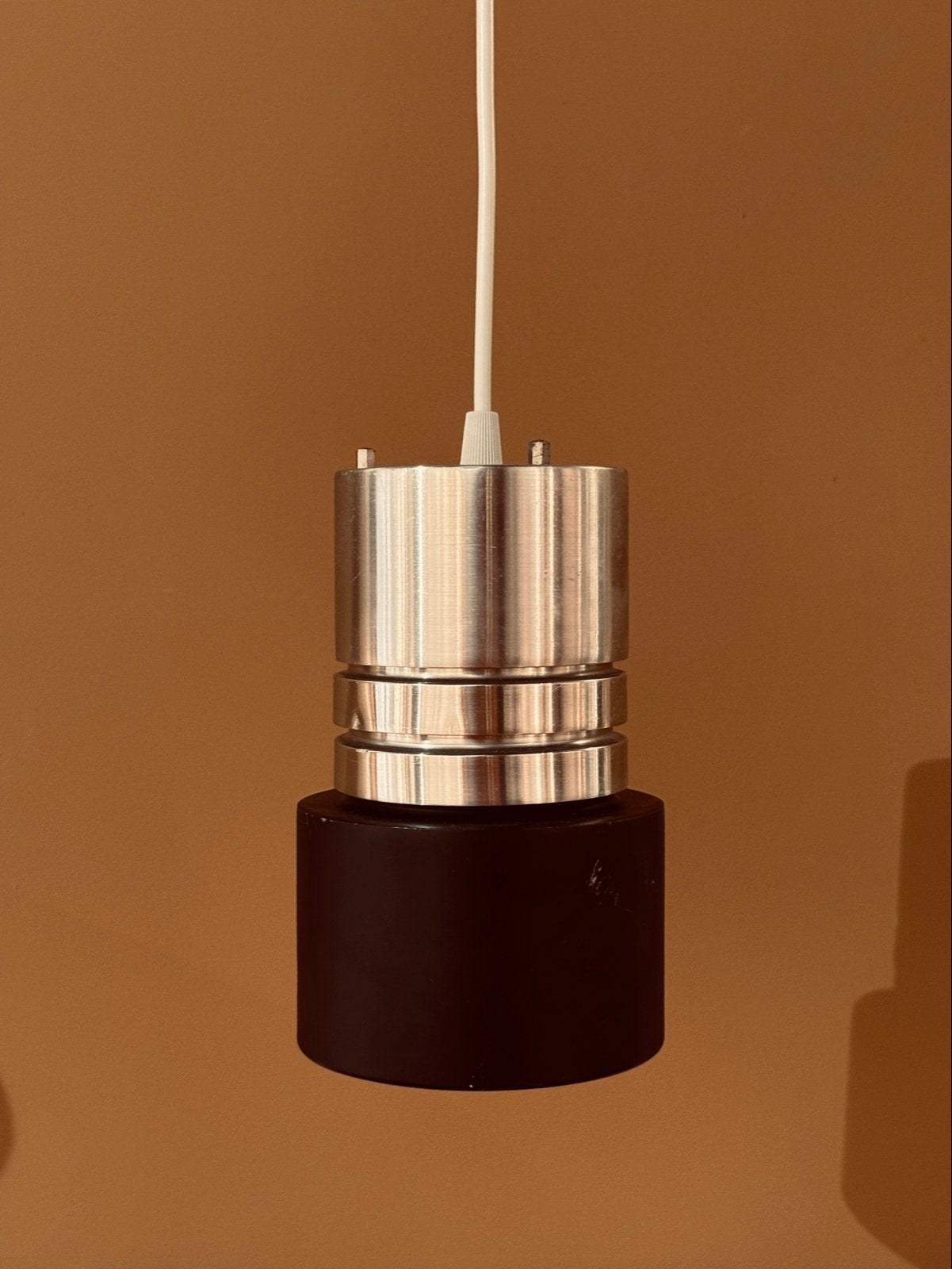 Vintage lampje met lakschade - sfeervol licht, Minder dan 50 cm, Gebruikt, Ophalen of Verzenden, Minder dan 25 cm