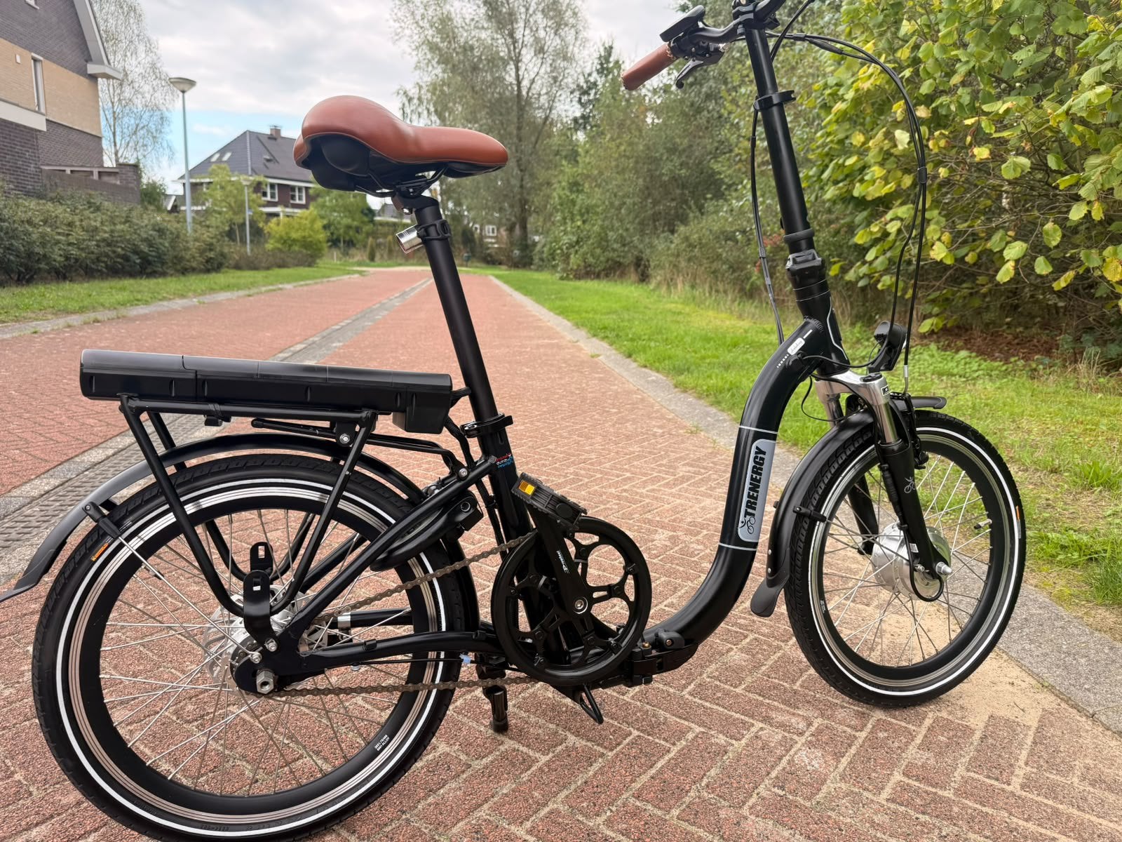 Elektrische vouwfiets zo goed als nieuw, Fietsen en Brommers, Ophalen, 20 inch of meer, Versnellingen, Zo goed als nieuw