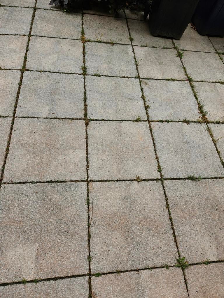 Tegels licht roze 60x60 cmGRATIS, Tuin en Terras, Ophalen, Gebruikt, 10 m² of meer, Beton
