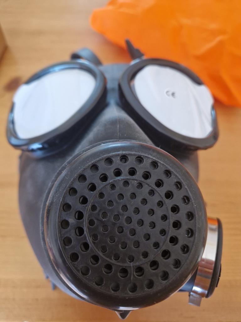 Volgelaatsmasker - Ademhalingsbescherming, Doe-het-zelf en Verbouw, Ophalen of Verzenden, Gebruikt, Volgelaatsmaskers