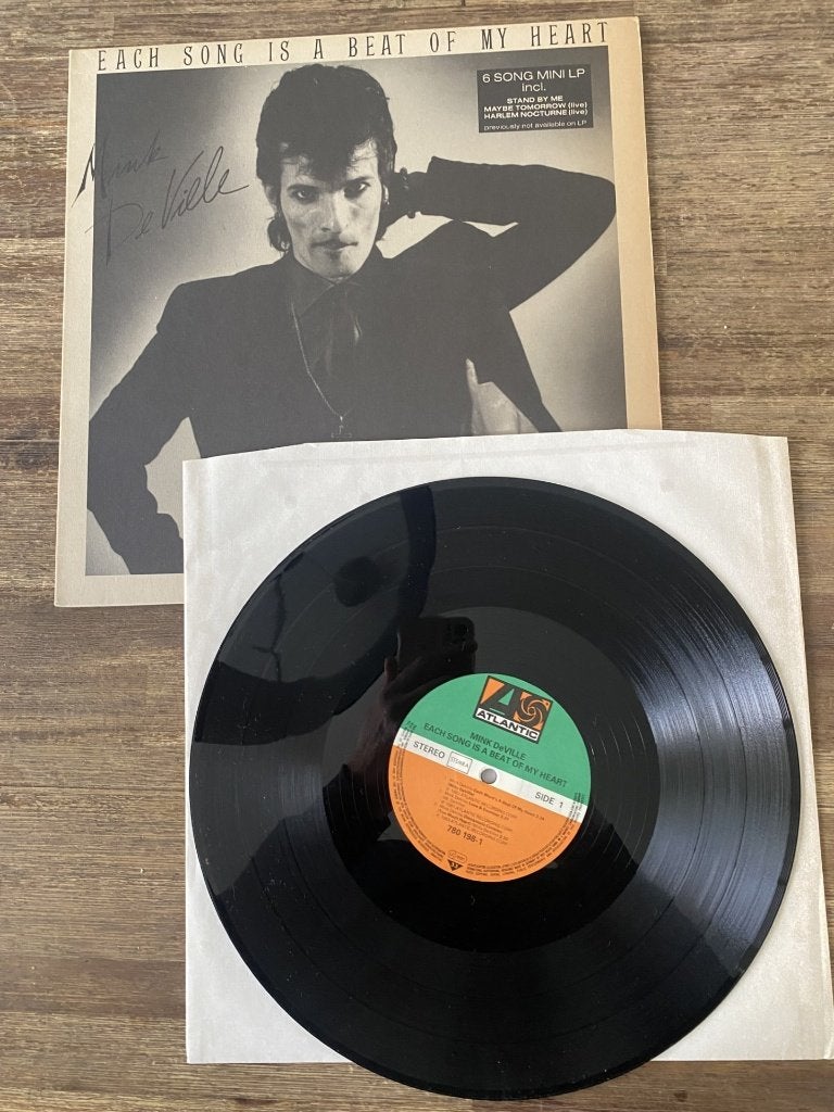 Mink DeVille – Each Song Is A Beat Of My Heart, Pop, Ophalen of Verzenden, Zo goed als nieuw, EP