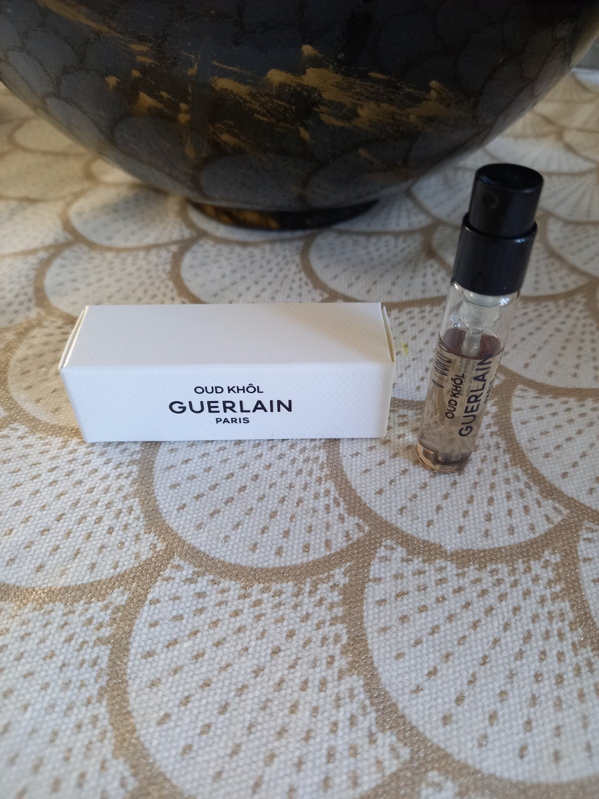 Proefje Oud Khol Guerlain, Sieraden, Tassen en Uiterlijk, Ophalen of Verzenden