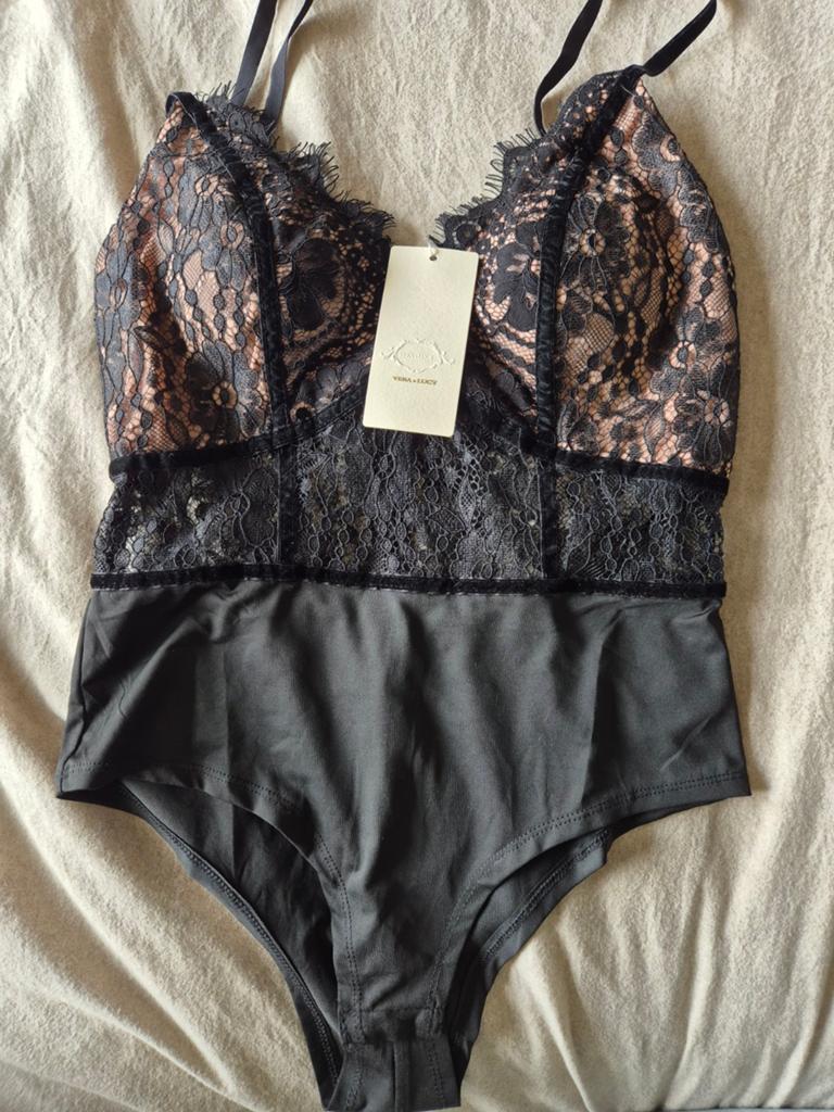 Vera & Lucy kanten body. Nieuw, Ophalen of Verzenden, Zwart
