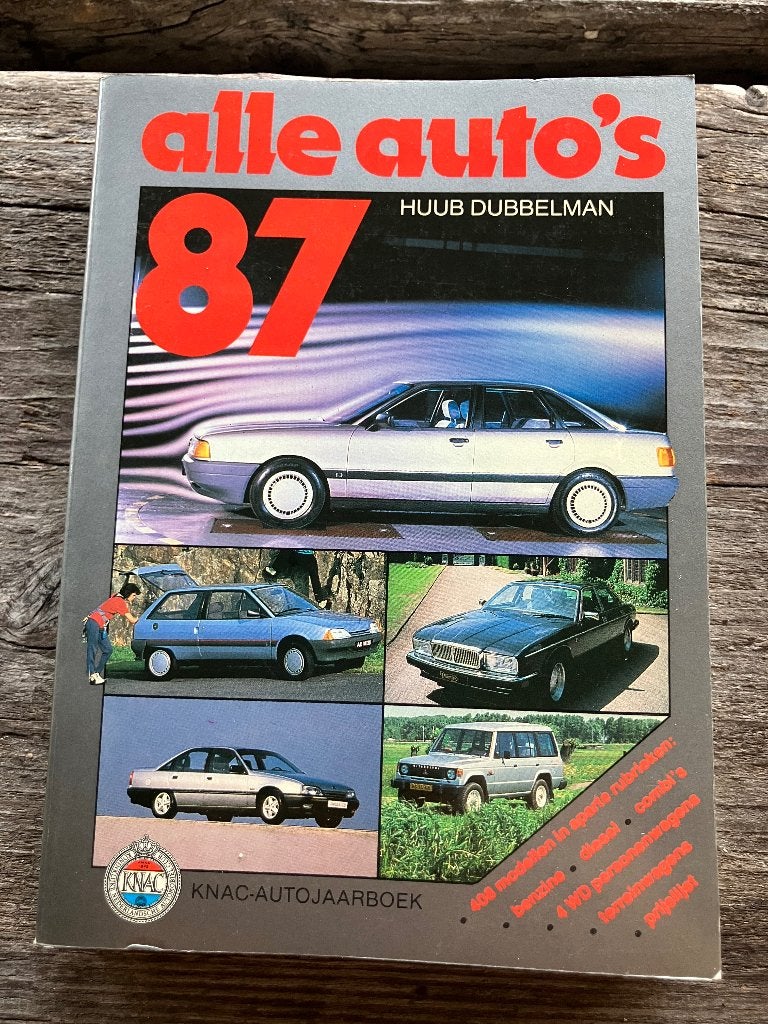 Knac auto jaarboek: Alle Auto's 87-89-90, Boeken, Ophalen of Verzenden, Zo goed als nieuw, Algemeen, Diverse auteurs