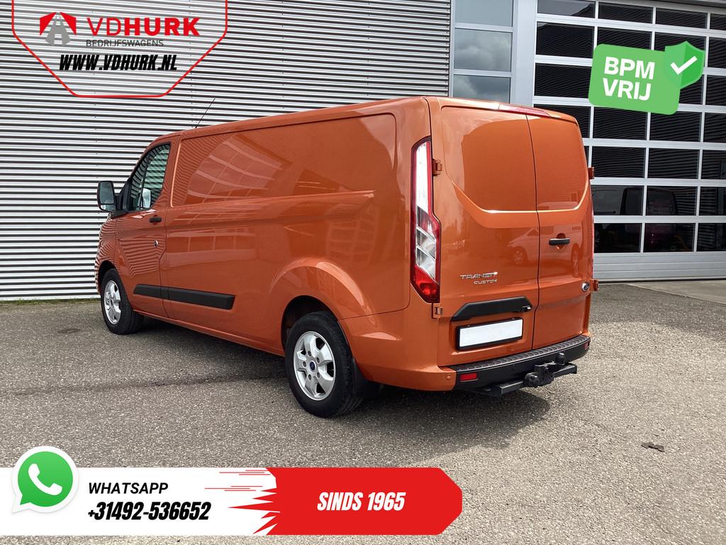 Ford Transit Custom 2.0 TDCI 170 pk Aut. L2 Frontlip/ Spoile, Auto's, Bestelauto's, USB, Origineel Nederlands, Bedrijf, Diesel