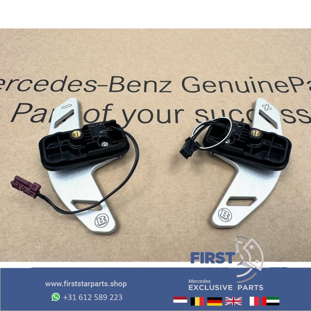 BRABUS STUUR FLIPPERS ORIGINEEL W205 C63 W213 E63 W253 GLC63, Gebruikt, -, -, Ophalen of Verzenden