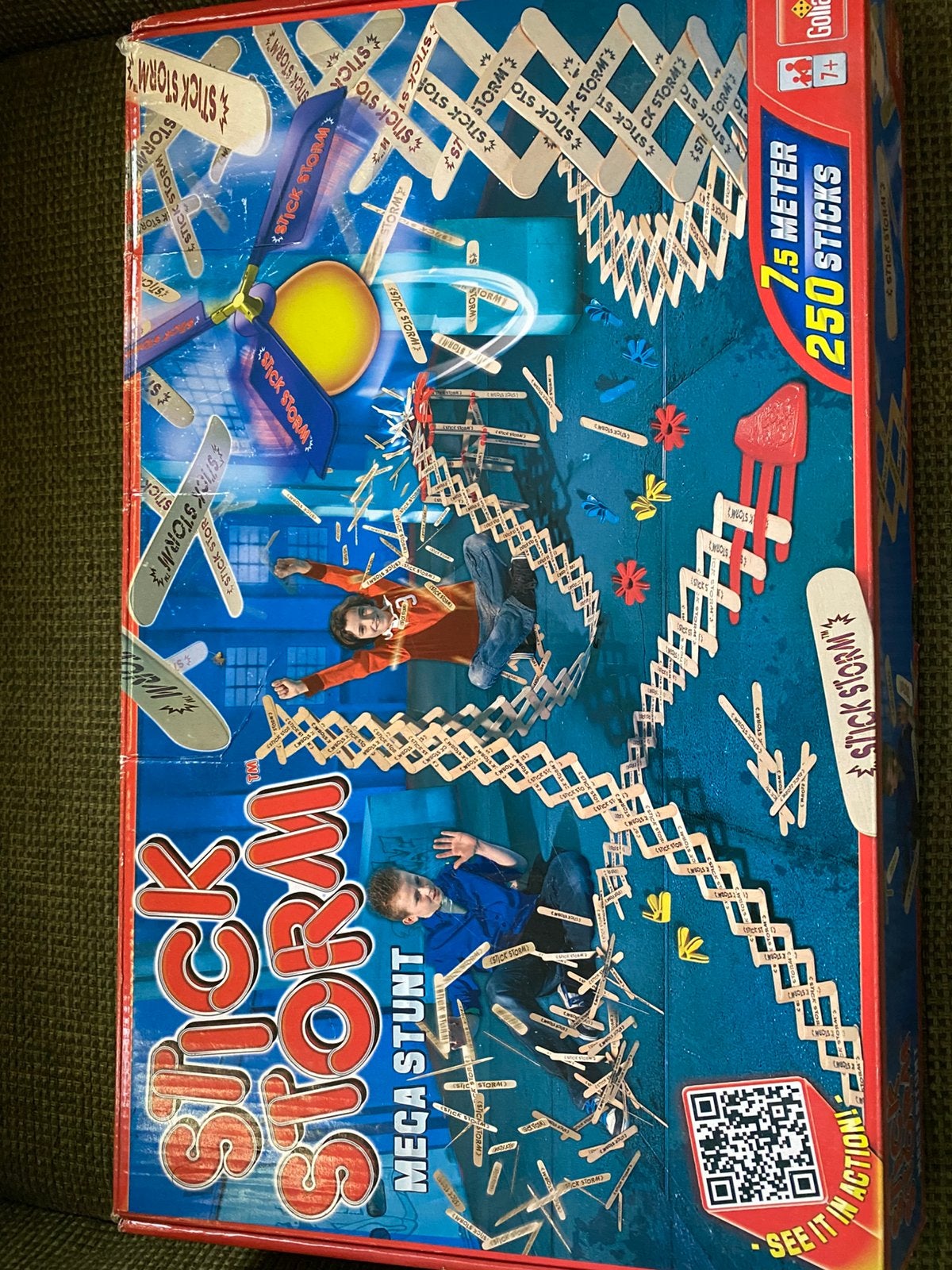 Stickstorm bouwspel, Ophalen, Zo goed als nieuw, Bouwen